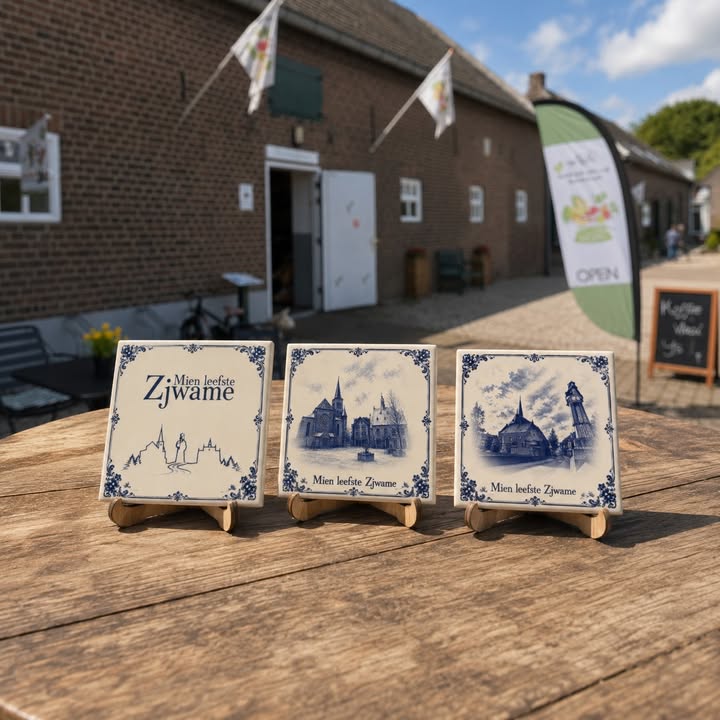 Zjwamer gesjinke voor Boerderijwinkel Swalmhof - De Knutselier