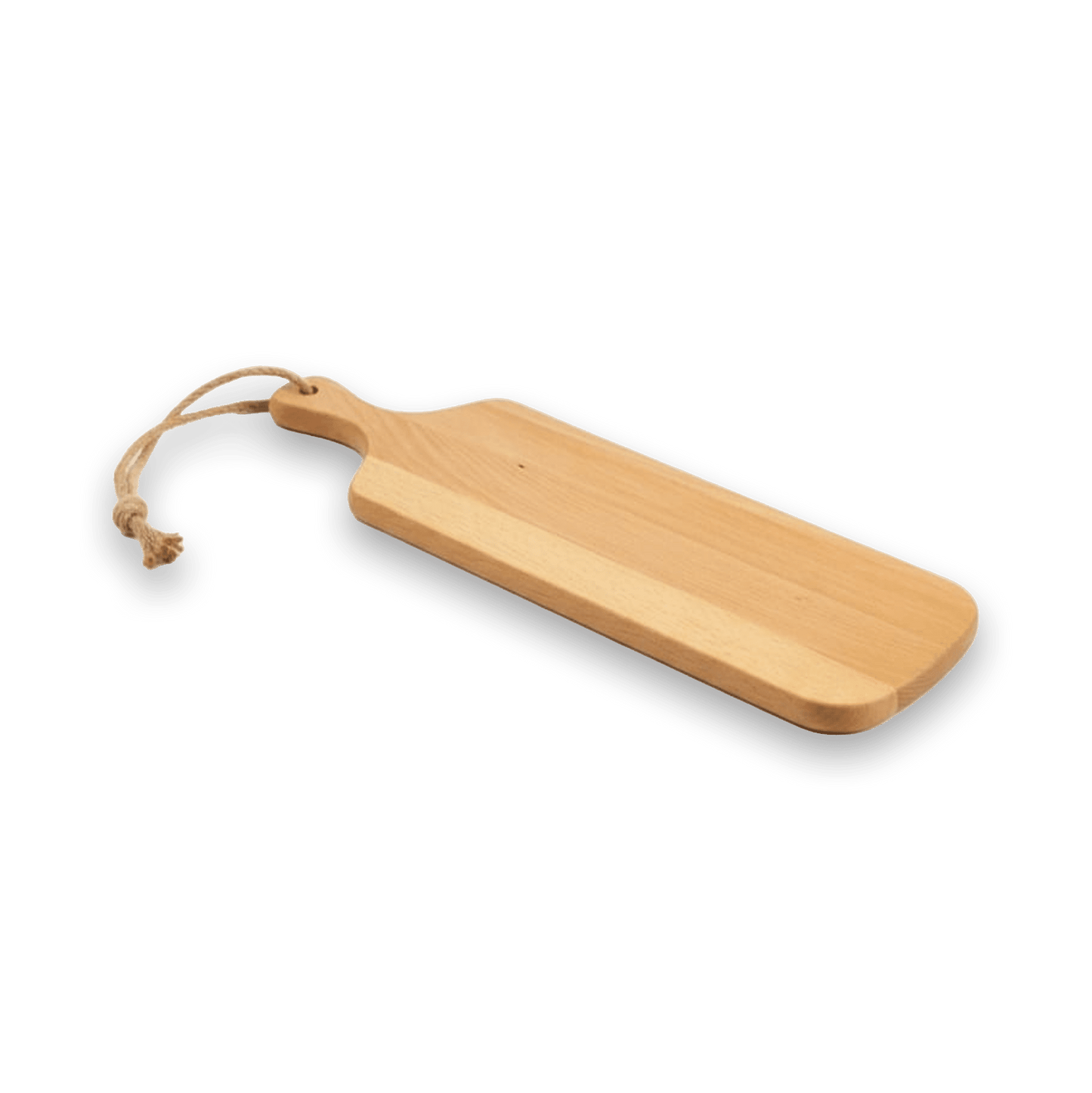 Plank Ivy – Slanke beukenhouten borrelplank 50 × 14 cm - De Knutselier