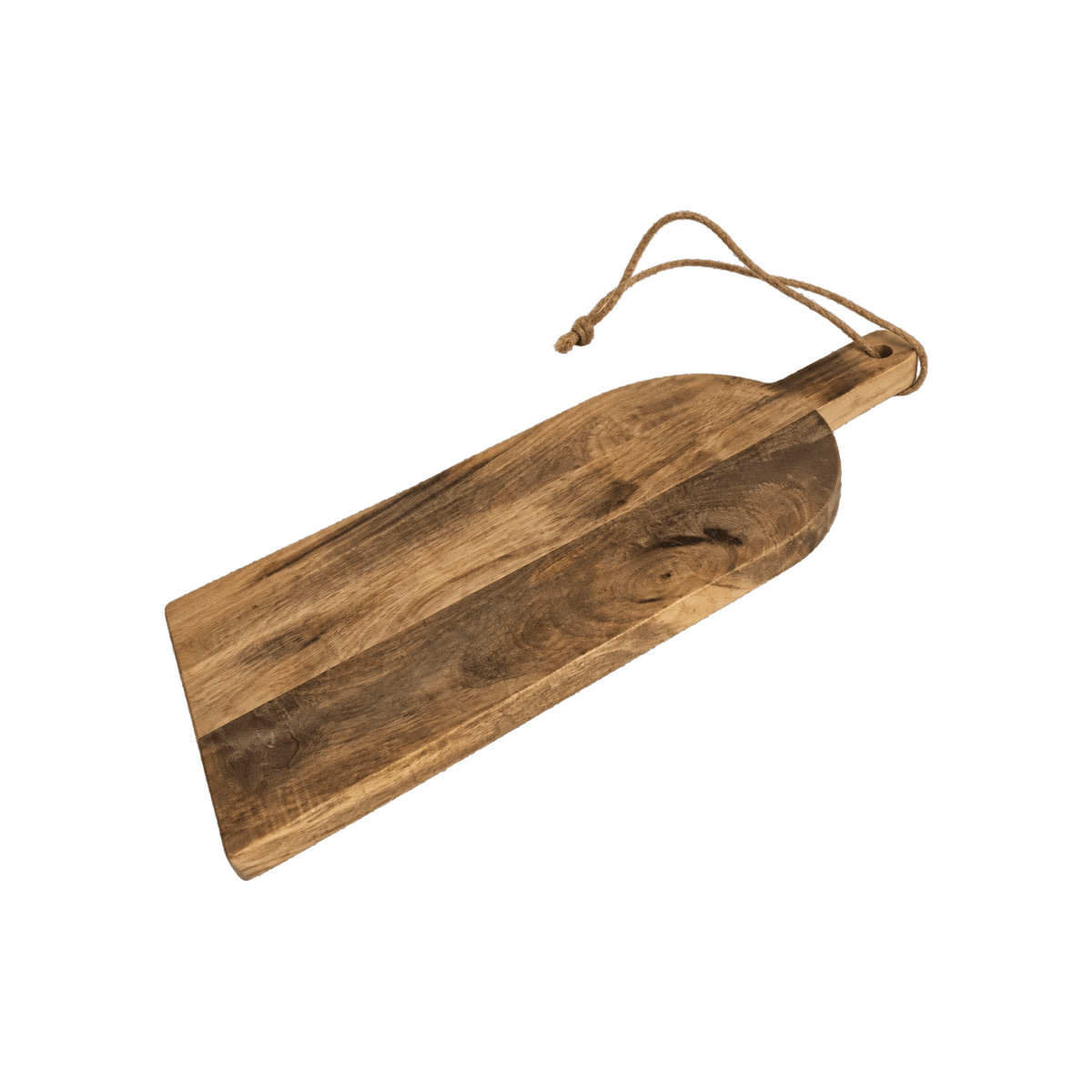 Plank Jeuke – Mangohouten borrelplank 50 × 20 cm - De Knutselier