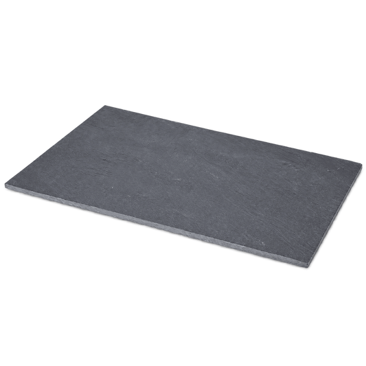Plank Oscar – Gepersonaliseerde leisteen borrelplank 30 × 20 cm - De Knutselier