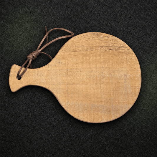 Azobehouten serveerplank 35 × 20 cm – Buitenkansje - De Knutselier