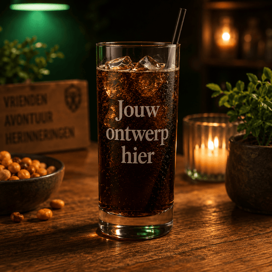 Longdrinkglas met persoonlijke gravure 310 ml - De Knutselier