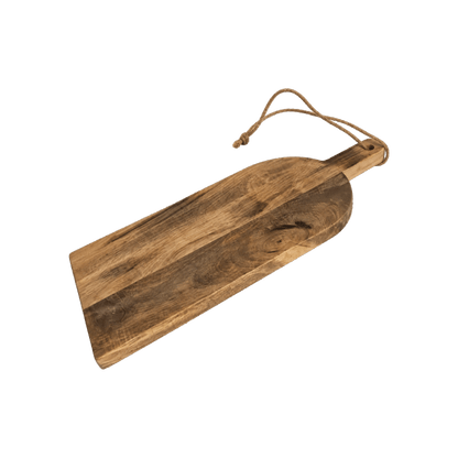 Plank Jeuke – Mangohouten borrelplank 50 × 20 cm - De Knutselier