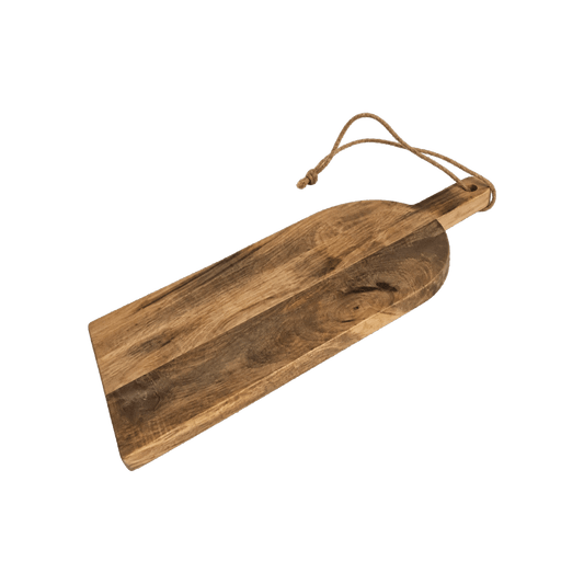 Plank Jeuke – Mangohouten borrelplank 50 × 20 cm - De Knutselier