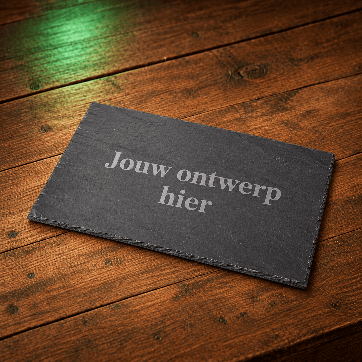 Plank Snoetje – Gepersonaliseerde leisteen 40 × 30 cm - De Knutselier