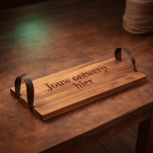 Plank Tessa met voorbeeldgravering Jouw ontwerp hier