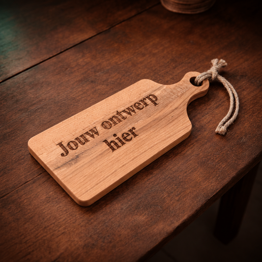 Plank Yara met voorbeeldgravering Jouw ontwerp hier